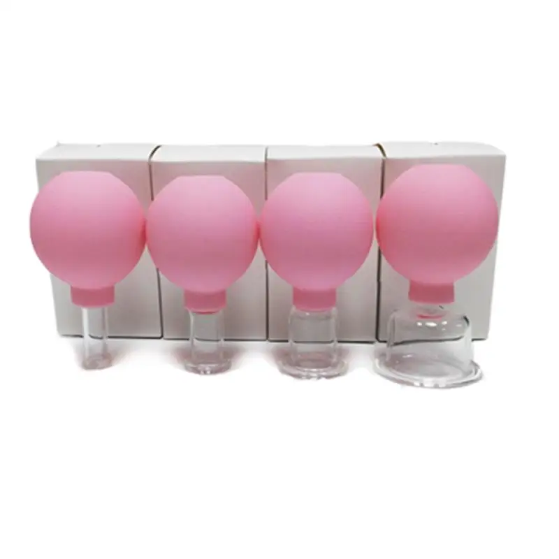 Hot 4pcs Health Care Vacuum Cupping Cups Set Rubber Head Glass Anti Cellulite Massage Chinese Medical Therapy Face Cupping Cans
Hot 4pcs Health Care Vacuum Cupping Cups Set Rubber Head Glass Anti Cellulite Massage Chinese Medical Therapy Face Cupping Cans