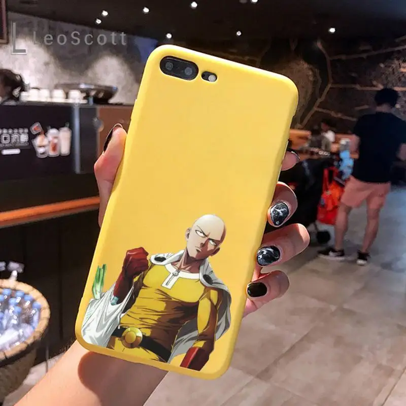 One Punch Phone Case Yellow Candy Color for iPhone 6 7 8 11 12 s mini pro X XS XR MAX Plus
One Punch Phone Case Yellow Candy Color for iPhone 6 7 8 11 12 s mini pro X XS XR MAX Plus