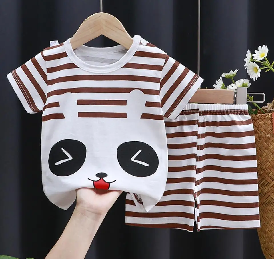 Summer Newborn Baby Boy Clothes Children Clothing Set Kids Girls T-Shirt Shorts 2PCS Outfits Cotton Casual Infant Clothes Set
Summer Newborn Baby Boy Clothes Children Clothing Set Kids Girls T-Shirt Shorts 2PCS Outfits Cotton Casual Infant Clothes Set