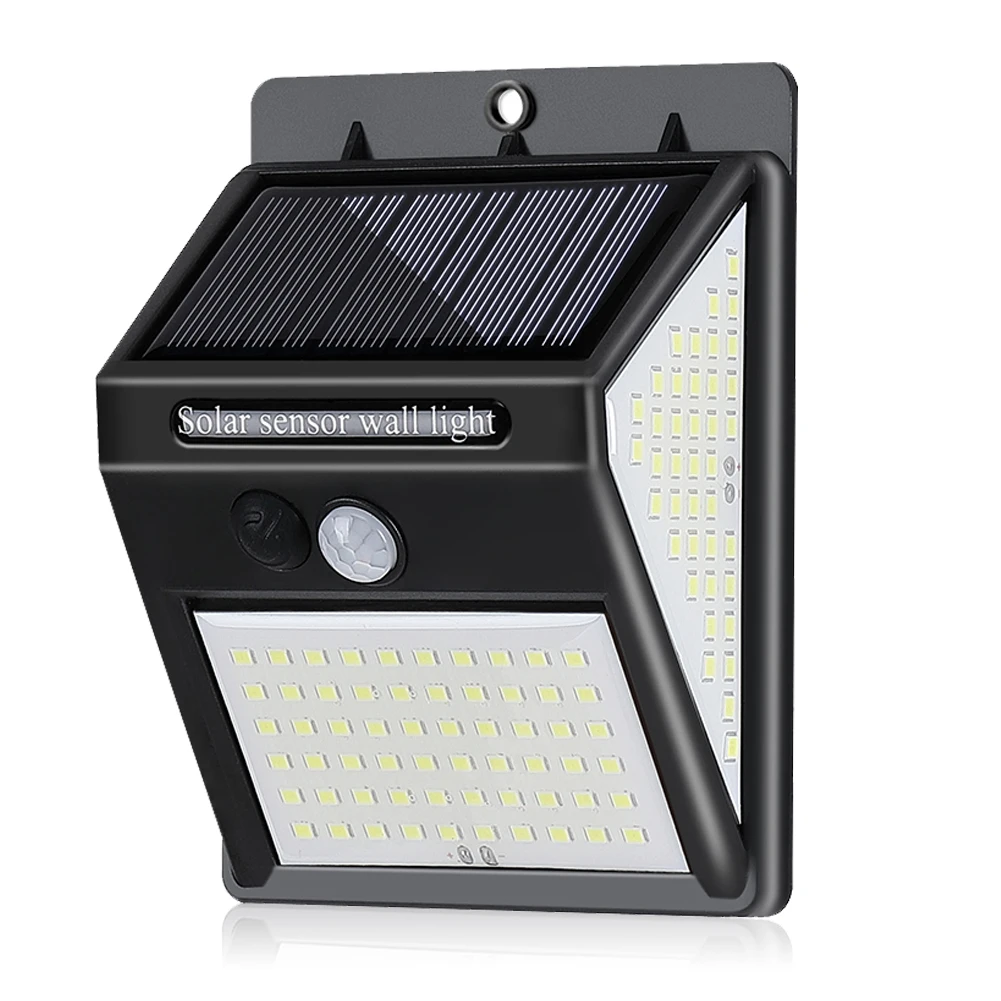 3 Modes Waterproof Lamp Three Sided Glowing Solar Powered Light Motion Sensor 140 LED Wall Mounted Light Garden Street Yard
3 Modes Waterproof Lamp Three Sided Glowing Solar Powered Light Motion Sensor 140 LED Wall Mounted Light Garden Street Yard