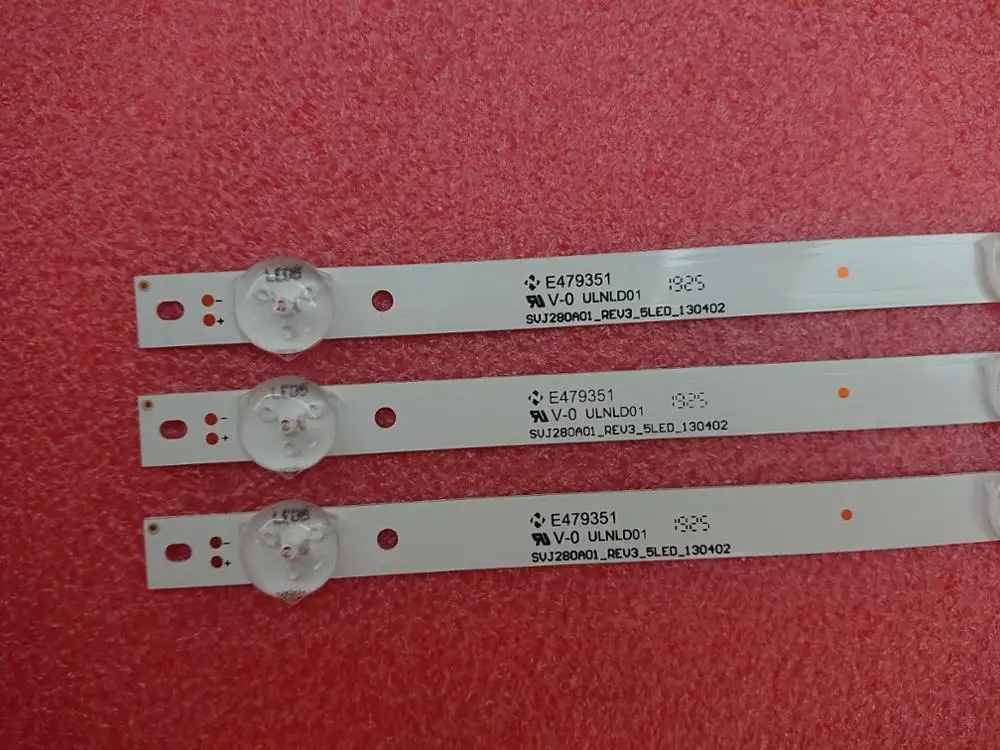 New 15 PCS/lot 5LEDs 530mm LED backlight strip for L2830HD 28C2000B SVJ280A01 REV3 5LED 130402 M280X13-E1-H
New 15 PCS/lot 5LEDs 530mm LED backlight strip for L2830HD 28C2000B SVJ280A01 REV3 5LED 130402 M280X13-E1-H
