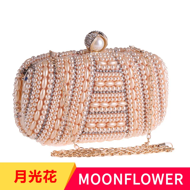 Fashionable female new style of pure handmade pearl water diamond bag dinner party will bag famous yuan evening pack bag
Fashionable female new style of pure handmade pearl water diamond bag dinner party will bag famous yuan evening pack bag