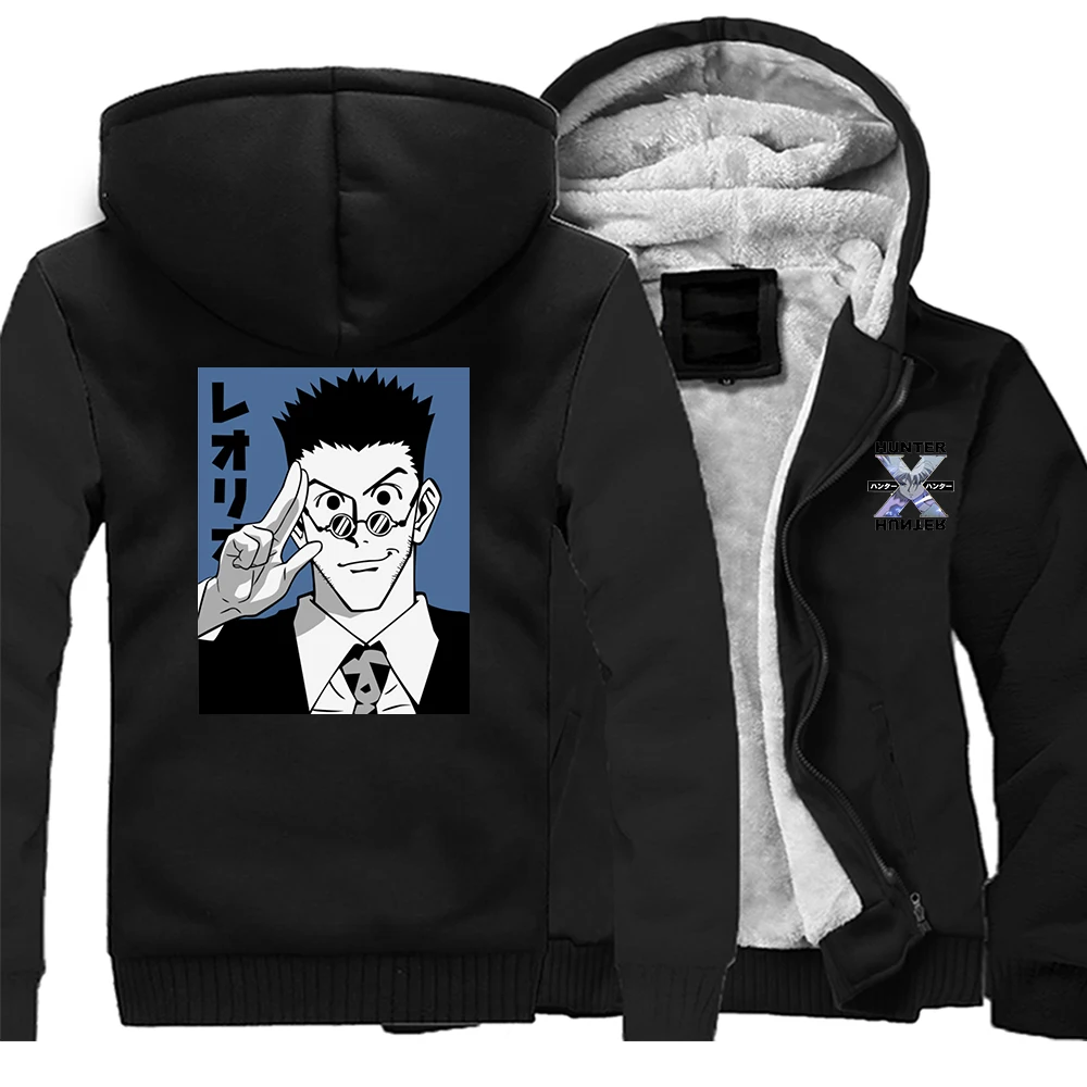 HUNTER×HUNTER Japan Anime Fleece Men's Hoodies Bomber Jackets Fashion Leorio Jacket For Men Hooded Hoodies Mens Fabrics Hoodies
HUNTER×HUNTER Japan Anime Fleece Men's Hoodies Bomber Jackets Fashion Leorio Jacket For Men Hooded Hoodies Mens Fabrics Hoodies