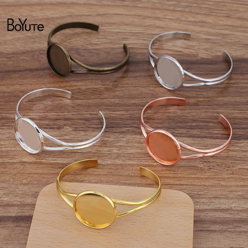 BoYuTe (5 Pieces/Lot) 65*60MM Metal Brass Blank Bracelet with 20MM 25MM Base DIY Bracelet Jewelry Accessories Wholesale
BoYuTe (5 Pieces/Lot) 65*60MM Metal Brass Blank Bracelet with 20MM 25MM Base DIY Bracelet Jewelry Accessories Wholesale