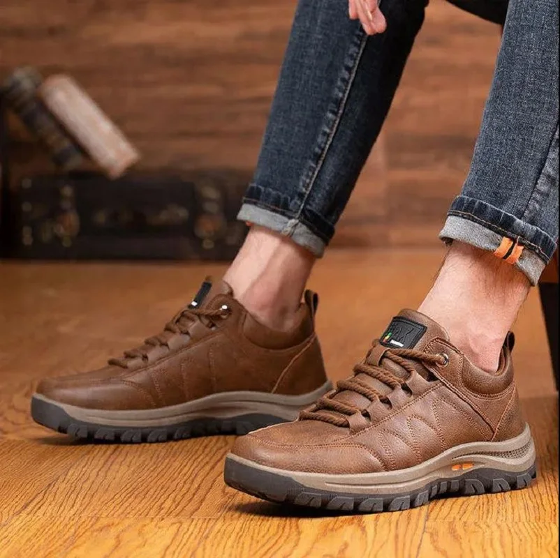 Autumn Men Casual Leather Shoes Fashion Breathable Leisure Sneakers Comfortable Non-slip Footwear Zapatos De Hombre Male Shoes
Autumn Men Casual Leather Shoes Fashion Breathable Leisure Sneakers Comfortable Non-slip Footwear Zapatos De Hombre Male Shoes