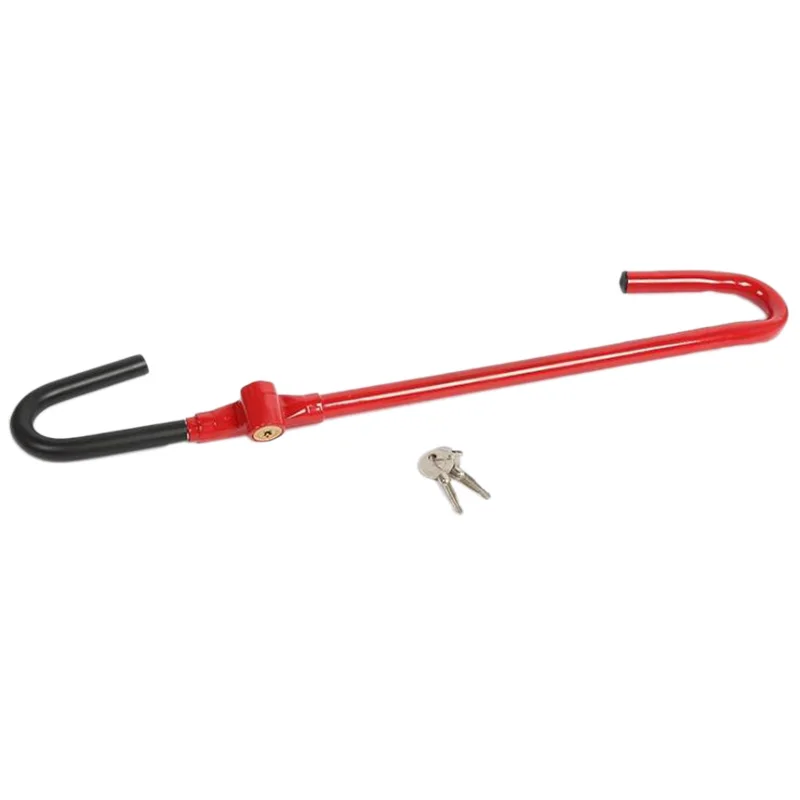 Универсальный Т-образный Автомобильный Замок на рулевое колесо, автомобильный Противоугонный инструмент, автомобильные аксессуары 
Универсальный Т-образный Автомобильный Замок на рулевое колесо, автомобильный Противоугонный инструмент, автомобильные аксессуары