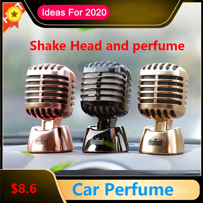 Fashion Microphones Stlye Dashboard Perfume Car Ornament Seat Air Freshener Auto Perfume Diffuser Interior Decor Car Accessories
Fashion Microphones Stlye Dashboard Perfume Car Ornament Seat Air Freshener Auto Perfume Diffuser Interior Decor Car Accessories