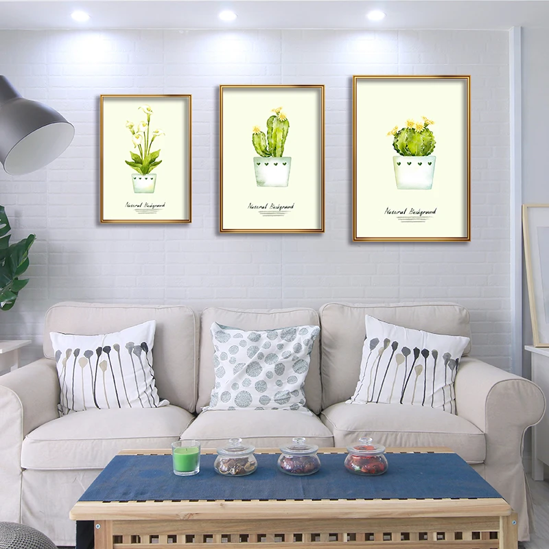 Cactus Small Potted Plants Wall Art Poster Watercolor Green Plants Decorative Picture Modern Canvas Painting Nordic Home Decor
Cactus Small Potted Plants Wall Art Poster Watercolor Green Plants Decorative Picture Modern Canvas Painting Nordic Home Decor