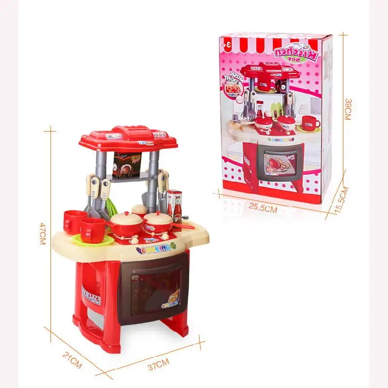 Montessori Baby Mini Kitchen Pretend Toys Simulation Model Music Light Children Cooking Bench Game Set Educational Toy Gift Box
Montessori Baby Mini Kitchen Pretend Toys Simulation Model Music Light Children Cooking Bench Game Set Educational Toy Gift Box