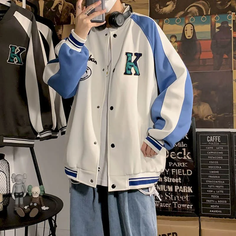Oversized Baseball Uniform Women Jackets Men Jacket Letter Print Loose Sunscreen Couple Korean Style Student Gothic Clothes Tops
Oversized Baseball Uniform Women Jackets Men Jacket Letter Print Loose Sunscreen Couple Korean Style Student Gothic Clothes Tops
