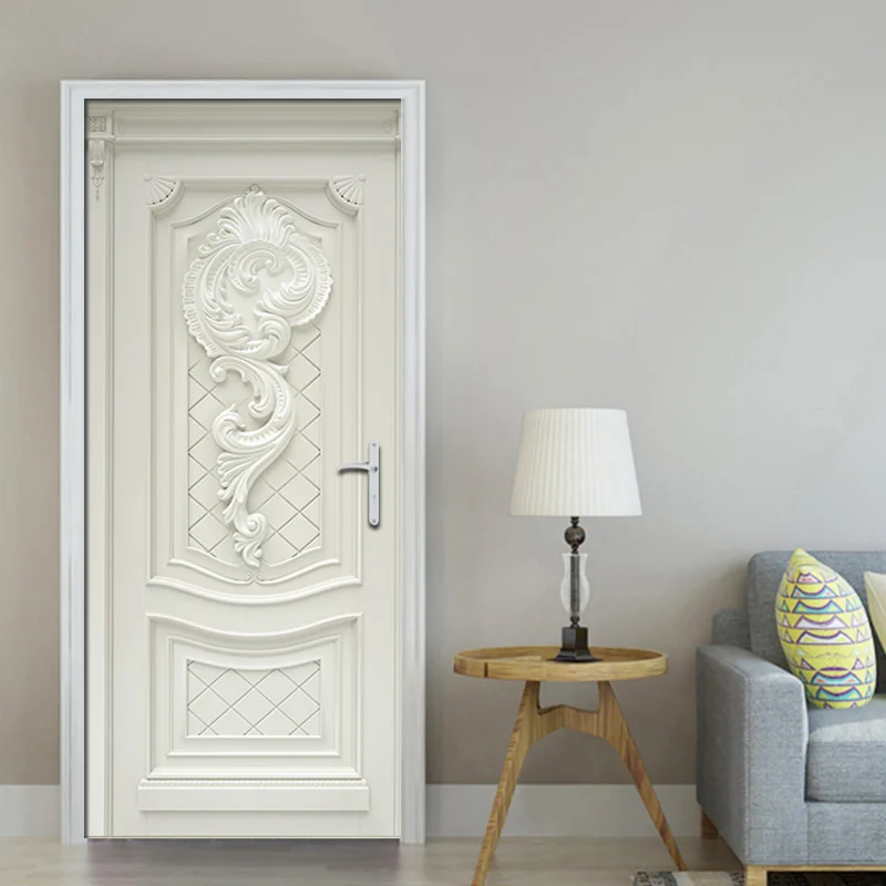 European Style PVC Waterproof Door Stickers Wallpaper For Living Room Bedroom Door Wallpaper Art Wall Decals Mural Wall Sticker
European Style PVC Waterproof Door Stickers Wallpaper For Living Room Bedroom Door Wallpaper Art Wall Decals Mural Wall Sticker