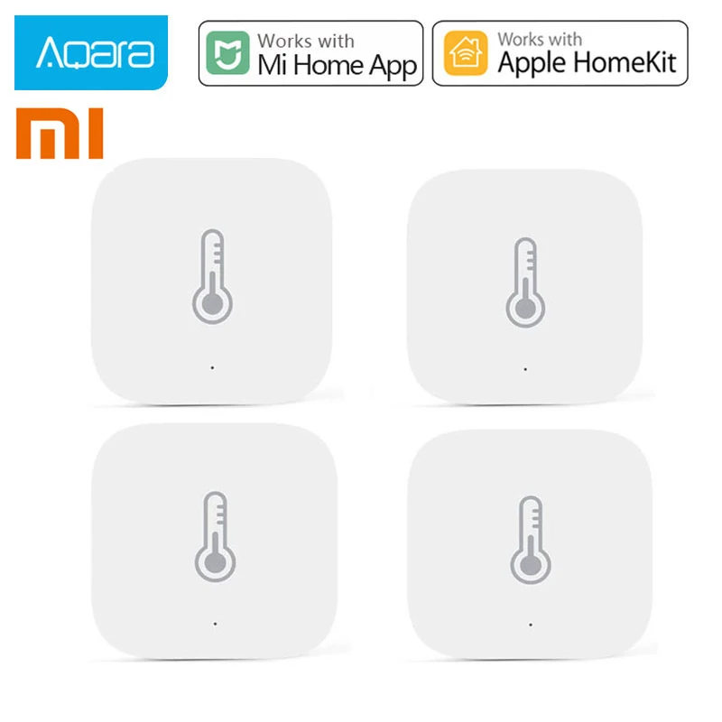 Умный датчик температуры и влажности воздуха Xiaomi Mi Aqara дистанционное управление