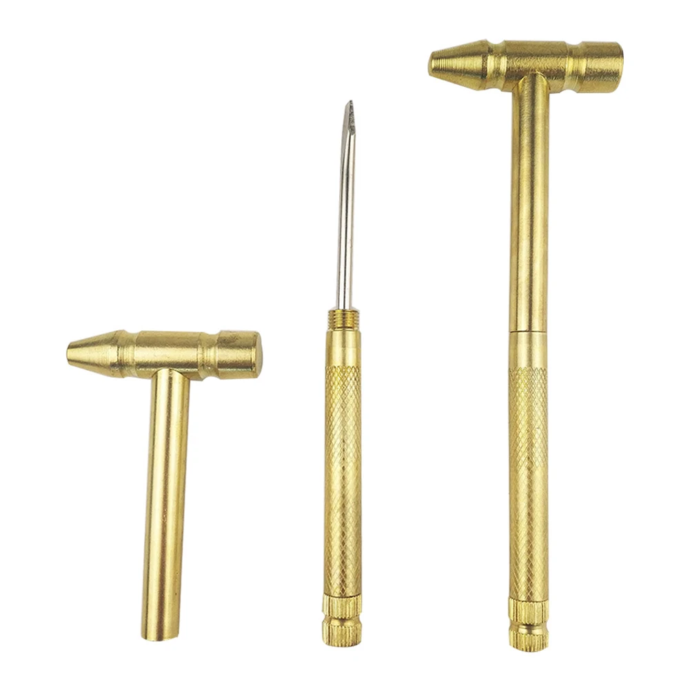 156mm Mini Steel Hammer-multi-function Hand Tool With 4 Screwdrivers For Repair For Watchmakers, Jewelers, And Walnuts
156mm Mini Steel Hammer-multi-function Hand Tool With 4 Screwdrivers For Repair For Watchmakers, Jewelers, And Walnuts