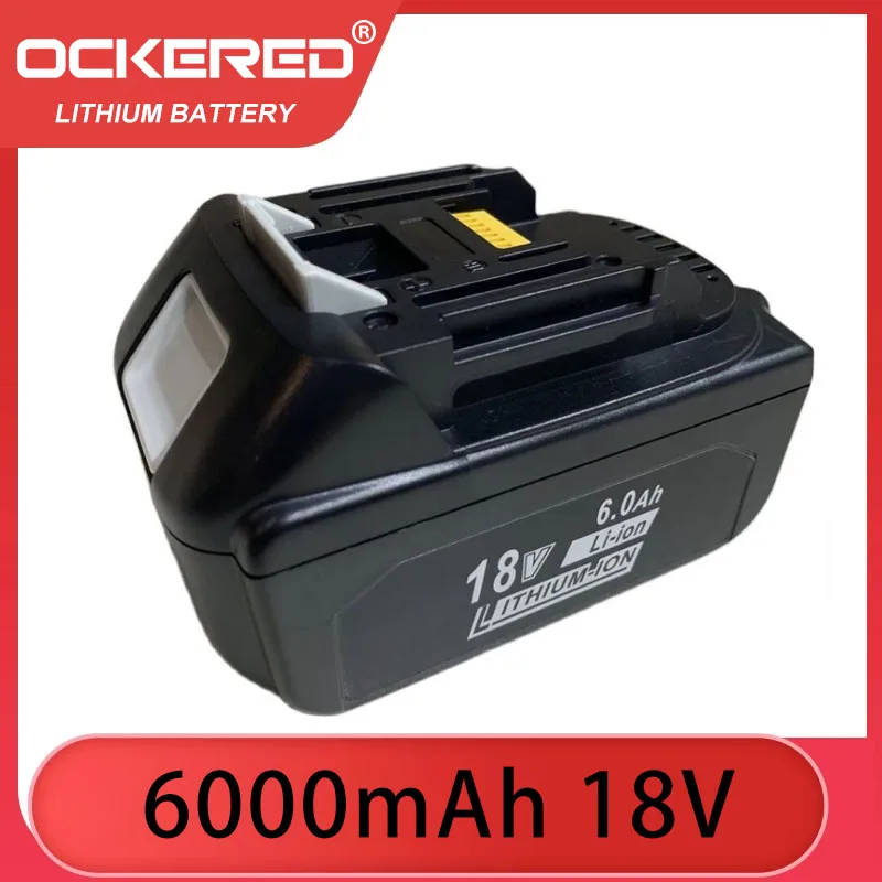 Ockered New 18V 6000mah Lithium Rechargeable Battery For Makita BL1850 BL1830 BL1860 LXT400 BHP451 BSS501 Replacement Batteries
Ockered New 18V 6000mah Lithium Rechargeable Battery For Makita BL1850 BL1830 BL1860 LXT400 BHP451 BSS501 Replacement Batteries