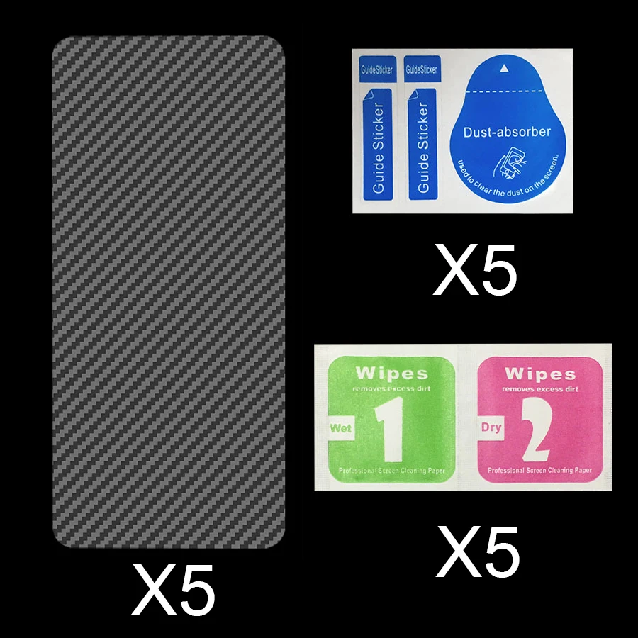 3D Carbon Fiber Back Screen Protector Film Sticker full cover For Samsung Galaxy S10 S9 S8 A8 Plus S10E A7 2018 Note 9 8 Note9 | Мобильные