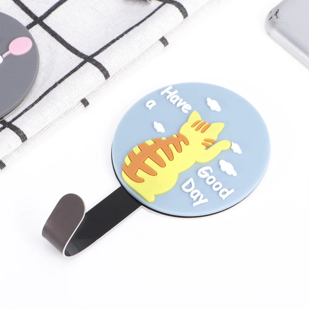 2pcs Cat Design Hooks Punch-free Wall Hooks Creative Hanging Hooks Sturdy Room Hangers for Coat Towel Scarf (J1)
2pcs Cat Design Hooks Punch-free Wall Hooks Creative Hanging Hooks Sturdy Room Hangers for Coat Towel Scarf (J1)