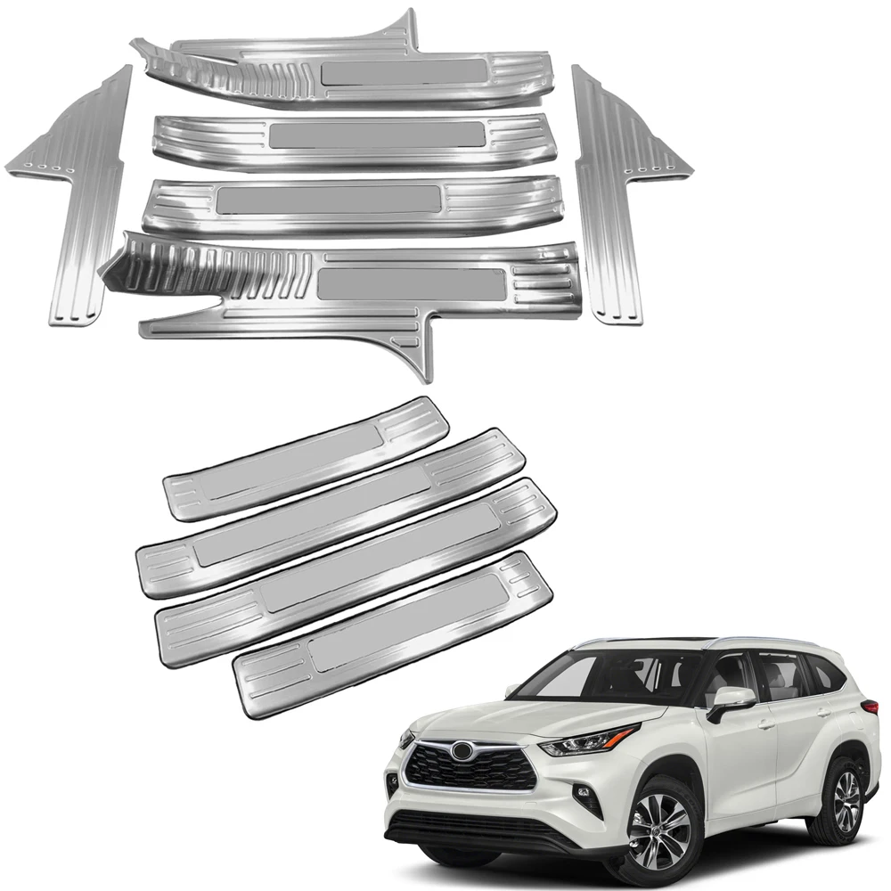 Для Toyota RAV4/XA50 Highlander 2019 2020 2021 Нержавеющая сталь Боковая дверь подоконник прикрытие потертостей 10 шт.
Для Toyota RAV4/XA50 Highlander 2019 2020 2021 Нержавеющая сталь Боковая дверь подоконник прикрытие потертостей 10 шт.