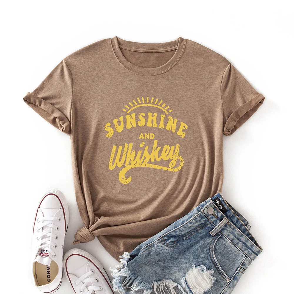 Graphic Tee Woman Tshirts Harajuku O-Neck Short Sleeve Letter Print T-shirt Tops Women Camisetas Mujer Streetwear
Graphic Tee Woman Tshirts Harajuku O-Neck Short Sleeve Letter Print T-shirt Tops Women Camisetas Mujer Streetwear
