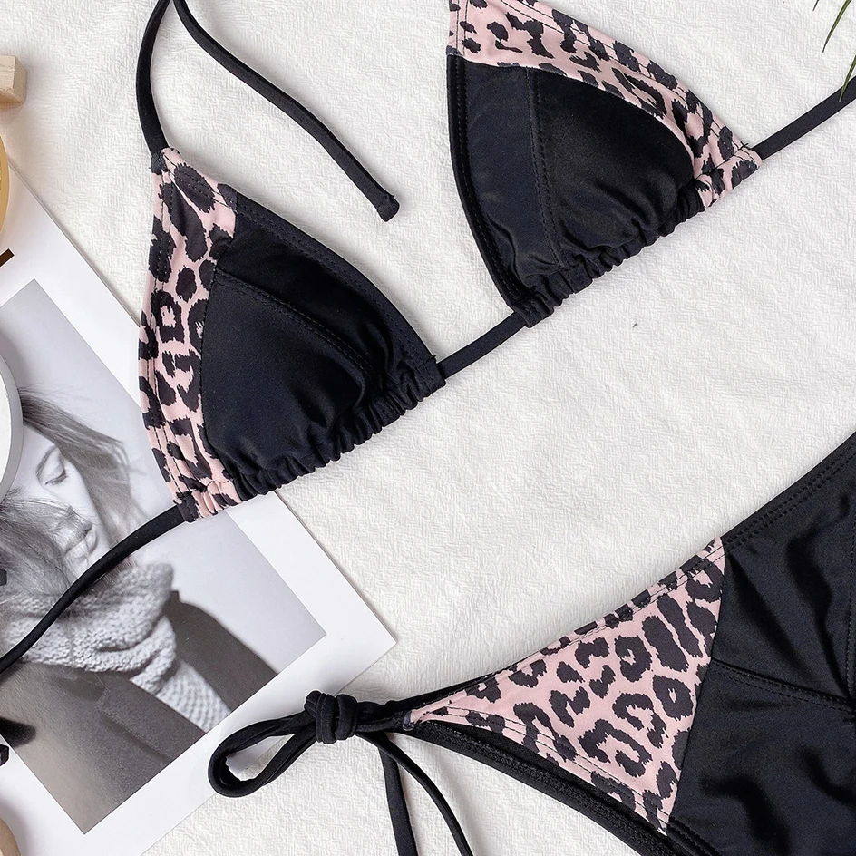 Leopard Micro Bikini 2021 Women Swimsuit Sexy Mini Thong Bikinis Set Swimwear Female Swimming for Woman Bathing Suit Biquini New
Leopard Micro Bikini 2021 Women Swimsuit Sexy Mini Thong Bikinis Set Swimwear Female Swimming for Woman Bathing Suit Biquini New