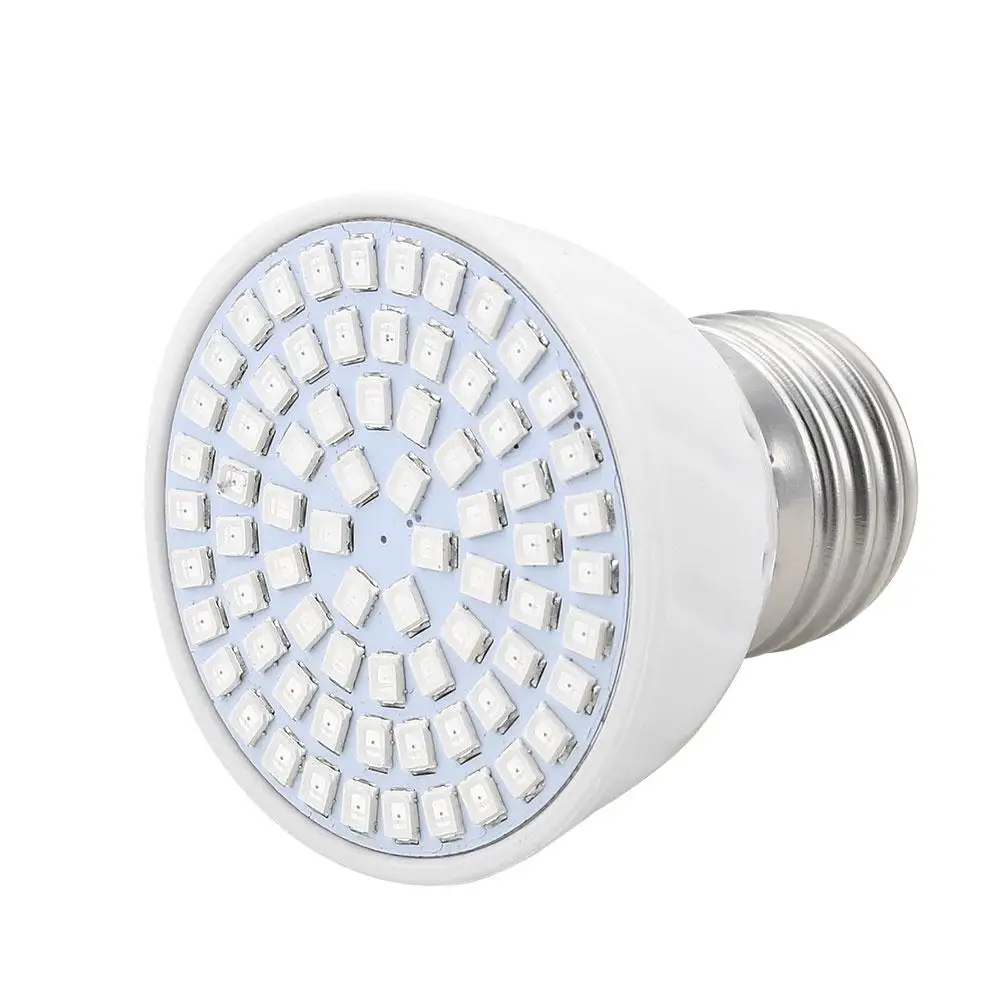 Flowers 72 LED Grow Light Kits 36W Growth Lighting Beads Lamp E27 for Plants