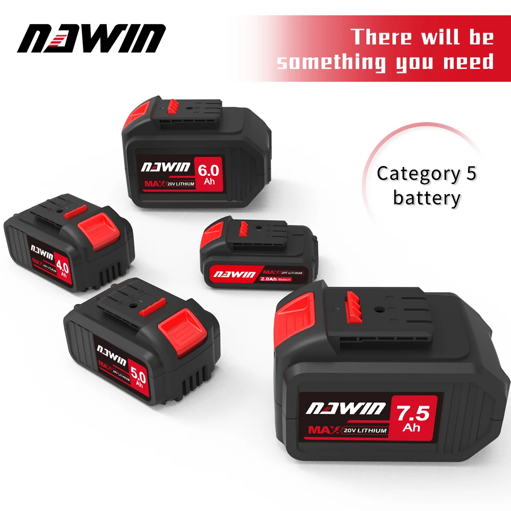 NAWIN Hand Drill 20V Battery Pack Rechargeable Large Capacity Electric Screwdriver Battery Power Tool Lithium Battery
NAWIN Hand Drill 20V Battery Pack Rechargeable Large Capacity Electric Screwdriver Battery Power Tool Lithium Battery