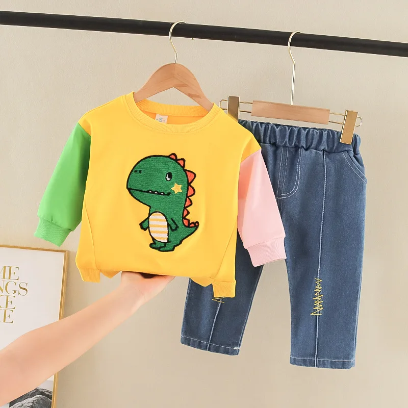 Spring Autumn Baby Boys Girls Casual Clothes Kids Cartoon T-Shirt Pants 2Pcs/Sets Infant Cotton Clothing Set Children Tracksuit
Spring Autumn Baby Boys Girls Casual Clothes Kids Cartoon T-Shirt Pants 2Pcs/Sets Infant Cotton Clothing Set Children Tracksuit