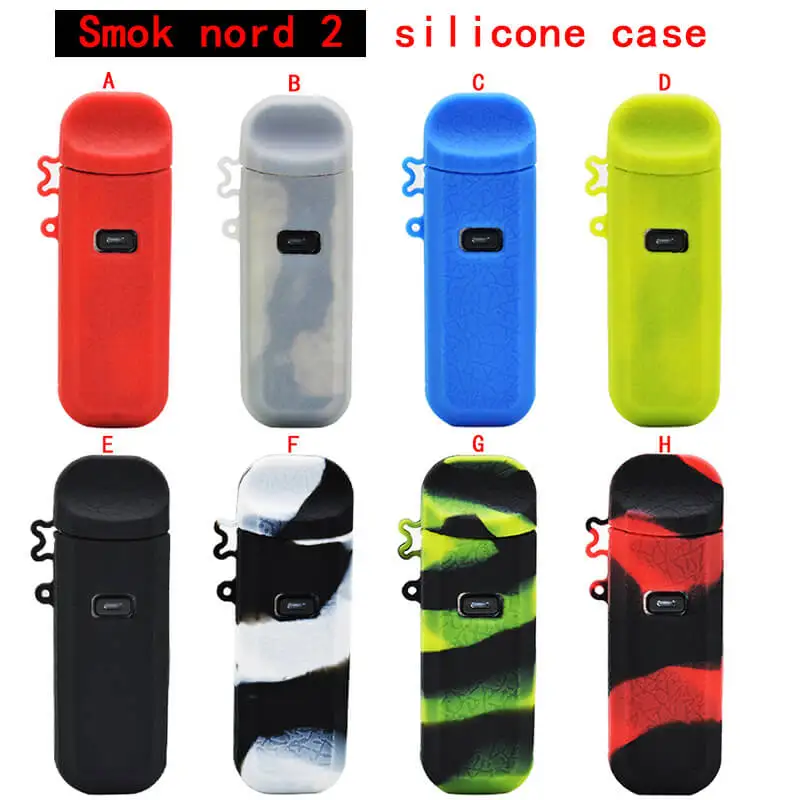 Silicone Case Protective Cover Shield Wrap Sleeve Skin with free lanyard For smok nord 2 Multiple Colors Optional
Silicone Case Protective Cover Shield Wrap Sleeve Skin with free lanyard For smok nord 2 Multiple Colors Optional