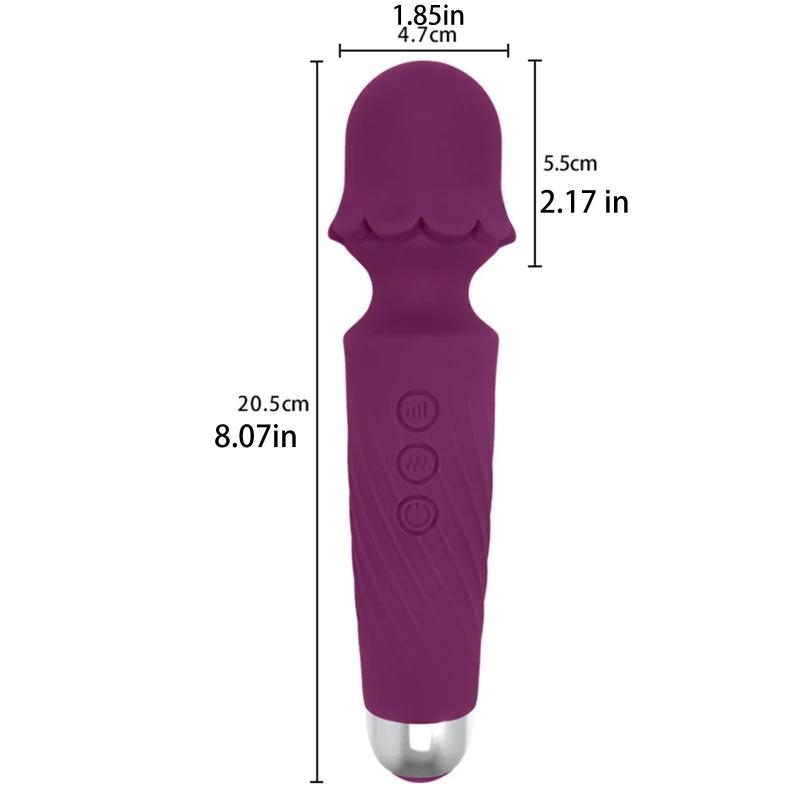 Personal Massager 20 Modes 8 Intensities Vibration Quiet Portable Handheld Rechargeable Massagers Cordless Stimulator Relieve Yo
Personal Massager 20 Modes 8 Intensities Vibration Quiet Portable Handheld Rechargeable Massagers Cordless Stimulator Relieve Yo