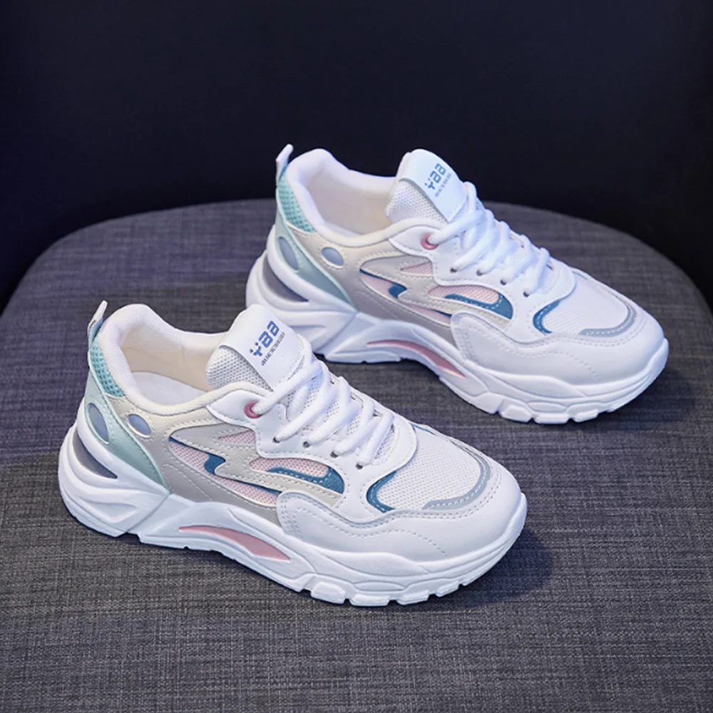 2021 Fashion Women's Platform Sneakers Women Shoes Korean Casual Chunky Sport Shoes White Vulcanized Tennis Female Basket Femme
2021 Fashion Women's Platform Sneakers Women Shoes Korean Casual Chunky Sport Shoes White Vulcanized Tennis Female Basket Femme