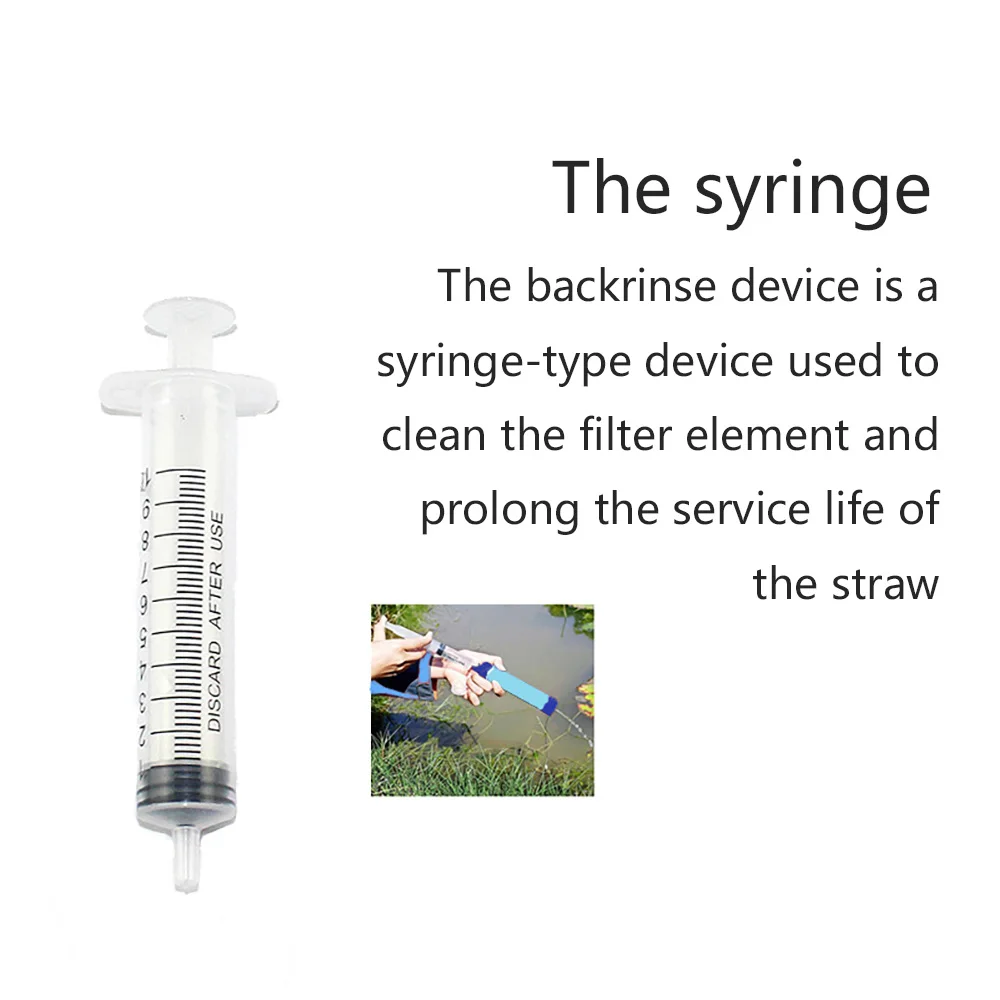 Outdoor Water Purifier Camping Hiking Emergency Life Survival Portable Purifier Water Filter
Outdoor Water Purifier Camping Hiking Emergency Life Survival Portable Purifier Water Filter