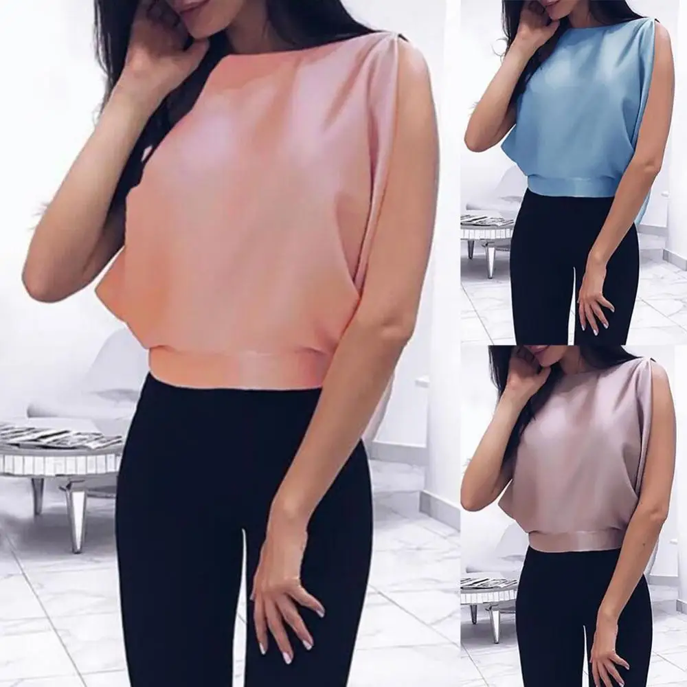 Summer Sexy Women Solid Color Backless Bowknot Loose Sleeveless Blouse Vest Top
Summer Sexy Women Solid Color Backless Bowknot Loose Sleeveless Blouse Vest Top