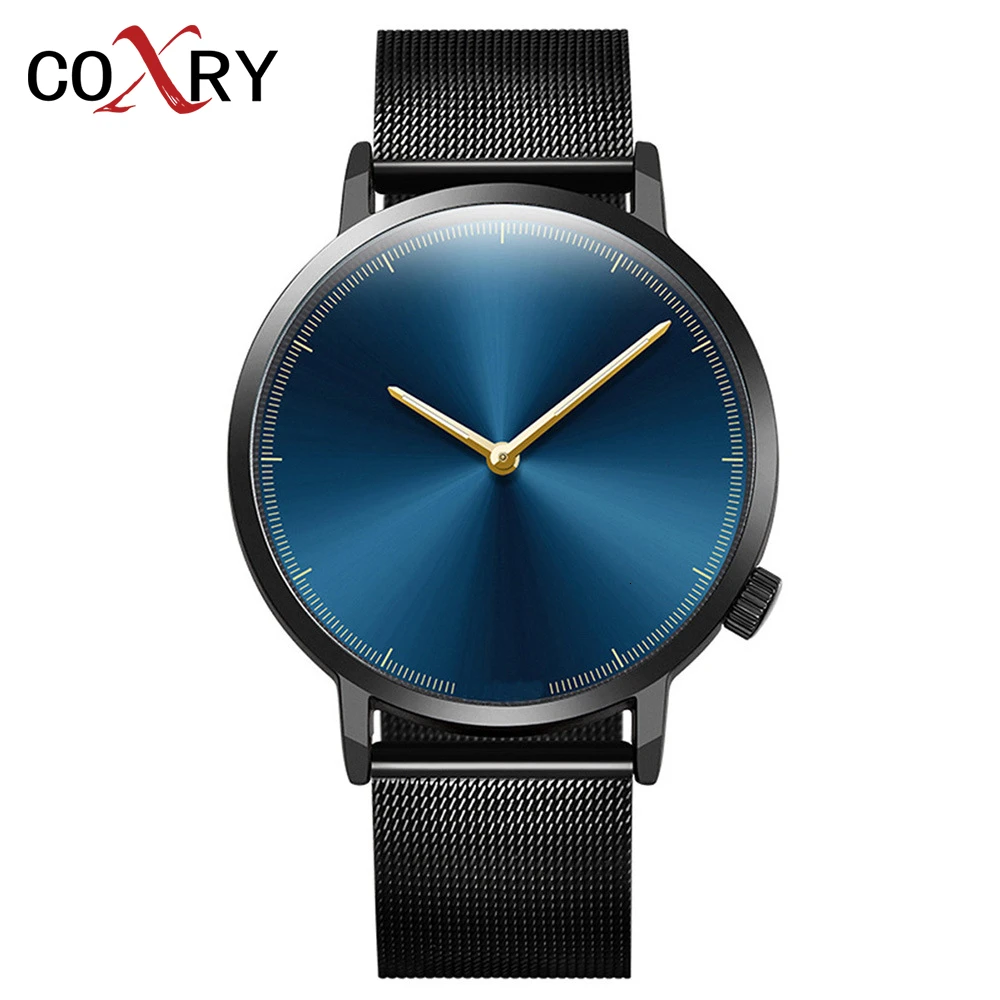 Часы наручные мужские и женские кварцевые, простые тонкие, с сетчатым ремешком из нержавеющей стали, чёрные синие, для студентов
Часы наручные мужские и женские кварцевые, простые тонкие, с сетчатым ремешком из нержавеющей стали, чёрные синие, для студентов