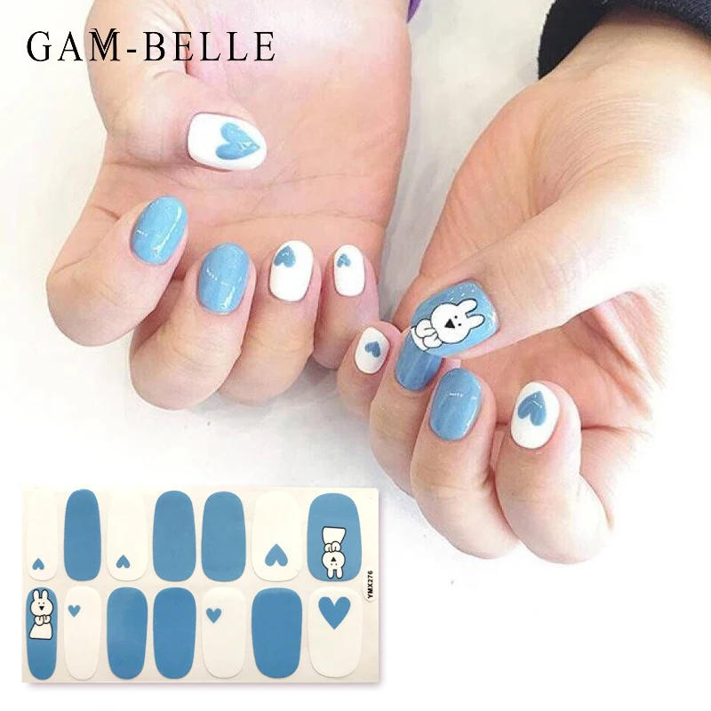 GAM-BELLE блестящие наклейки для ногтей с дизайном полное покрытие клейкие наклейки для ногтей Обертывания DIY маникюрные наклейки для дизайна н...
GAM-BELLE блестящие наклейки для ногтей с дизайном полное покрытие клейкие наклейки для ногтей Обертывания DIY маникюрные наклейки для дизайна н...