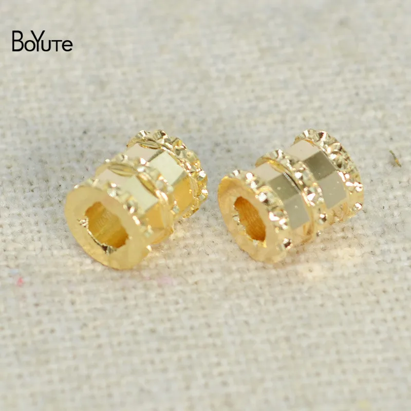 BoYuTe (100 Pieces/Lot) 6*6.5MM Octagonal Three Laps Spacer Beads Factory Direct Sale Brass Beads Diy Jewelry Accessories
BoYuTe (100 Pieces/Lot) 6*6.5MM Octagonal Three Laps Spacer Beads Factory Direct Sale Brass Beads Diy Jewelry Accessories
