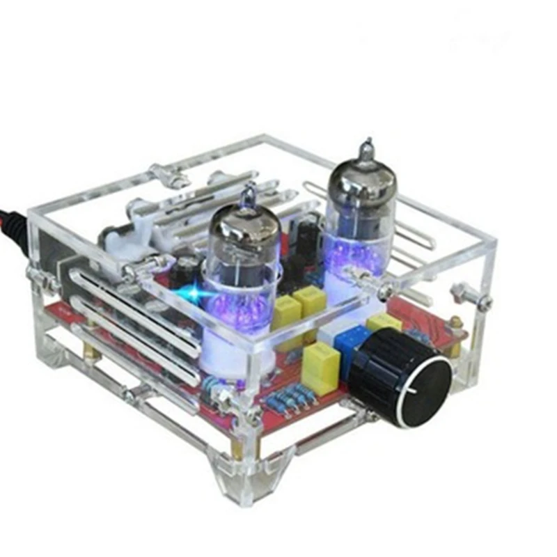 6J1 Tube Tube Preamp Board HIFI Class A Tone Board Crystal Case J0PB
6J1 Tube Tube Preamp Board HIFI Class A Tone Board Crystal Case J0PB