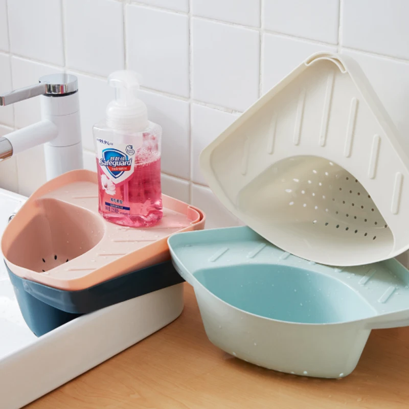 Suction Cup Sink Corner Drain Basket Shelf Multifunction Sink Drain Rack Sponge Holder Home Organizer Kitchen Accessories
Suction Cup Sink Corner Drain Basket Shelf Multifunction Sink Drain Rack Sponge Holder Home Organizer Kitchen Accessories