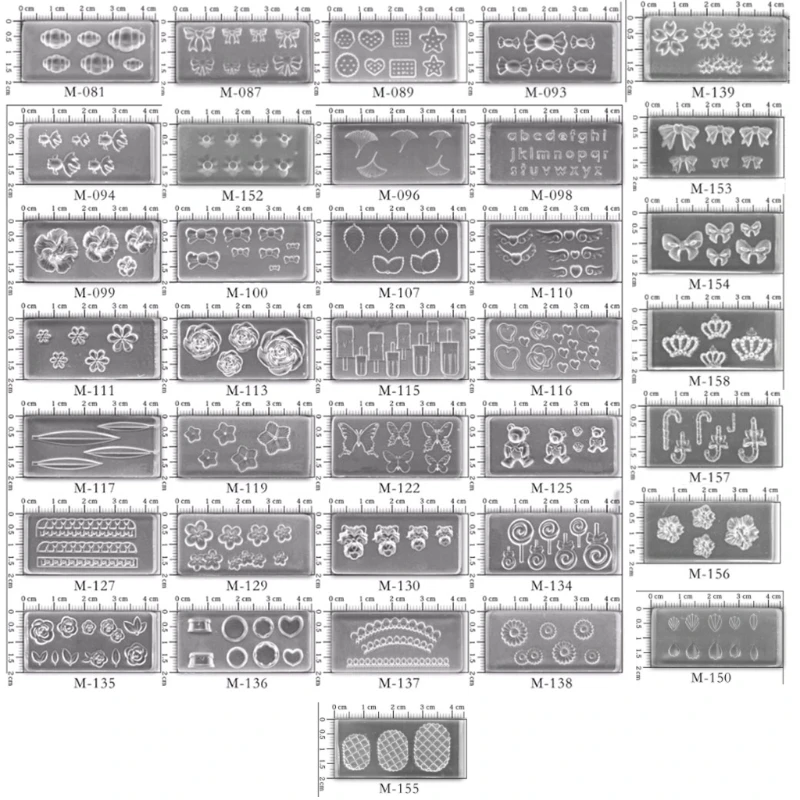 36Pcs Mini Nail Art Silicone Mold Leaves Flower Animals Template Resin Molds Kit 1XCA
36Pcs Mini Nail Art Silicone Mold Leaves Flower Animals Template Resin Molds Kit 1XCA