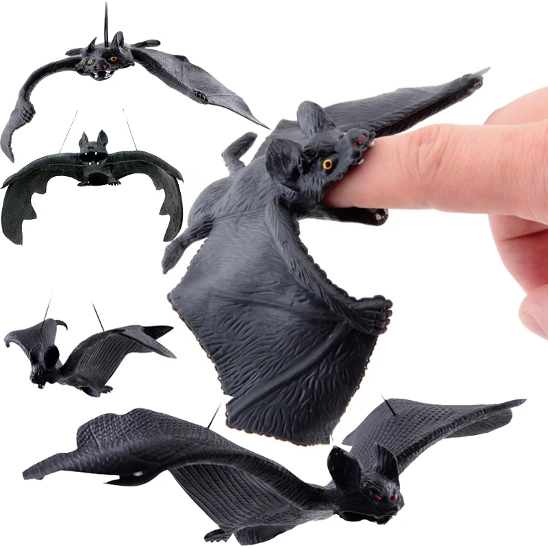 2021 Hanging Halloween Bat Scary Lifelike Imitation Bat Ornament Halloween Decoration Prop House Party DIY Decor Kids Gift Toy
2021 Hanging Halloween Bat Scary Lifelike Imitation Bat Ornament Halloween Decoration Prop House Party DIY Decor Kids Gift Toy