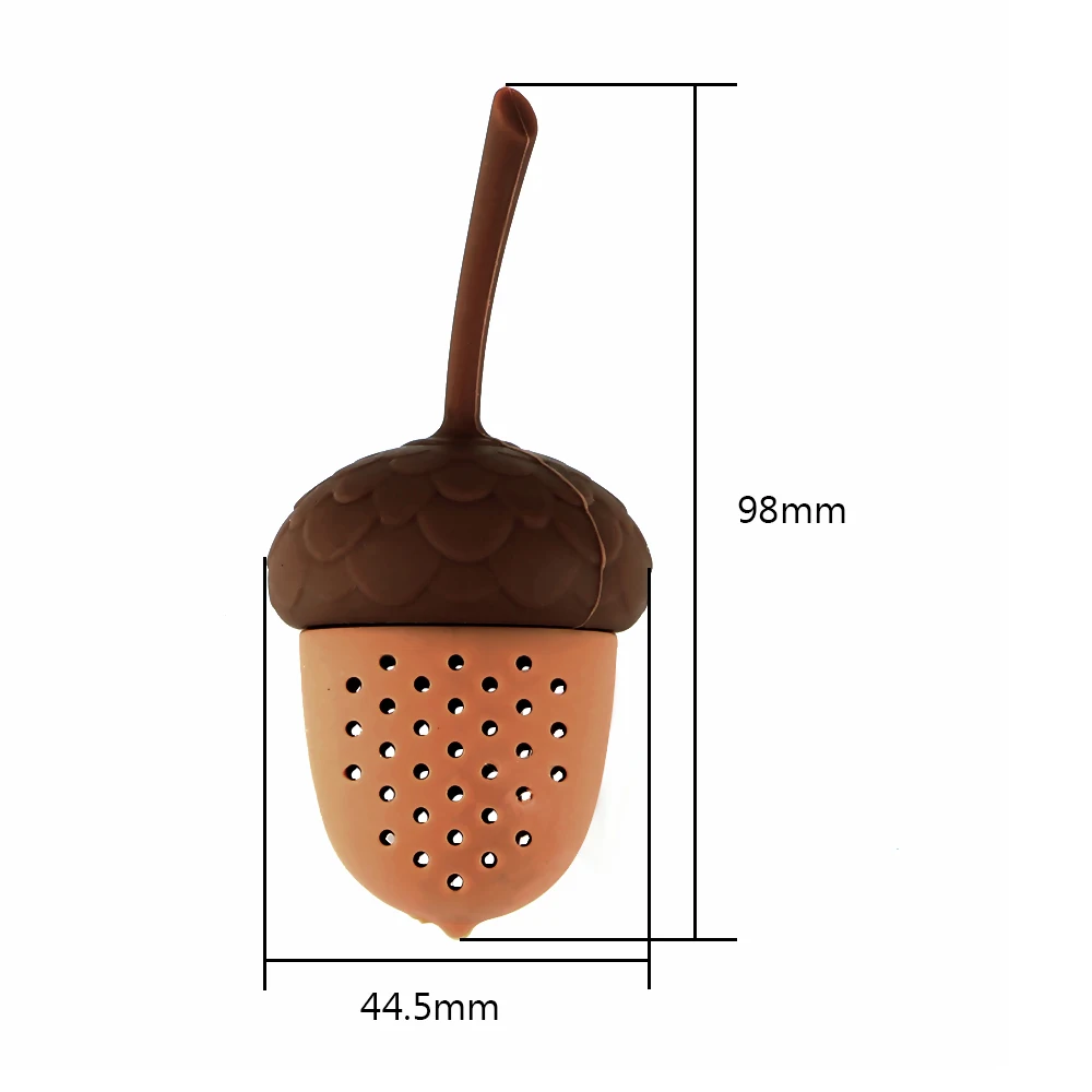 Tea Infuser Creative Ship Style Tea Infuser Silicone Tea Bag Strainer Acorn Shaped Herbal Filter Teaware
Tea Infuser Creative Ship Style Tea Infuser Silicone Tea Bag Strainer Acorn Shaped Herbal Filter Teaware
