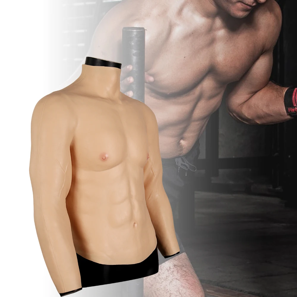 KUMIHO Cosplay Soft Silicone Fake Belly Muscle Men's Chest Crossdresser Form With Strong Arms Macho Realistic Fake Bodysuit
KUMIHO Cosplay Soft Silicone Fake Belly Muscle Men's Chest Crossdresser Form With Strong Arms Macho Realistic Fake Bodysuit
