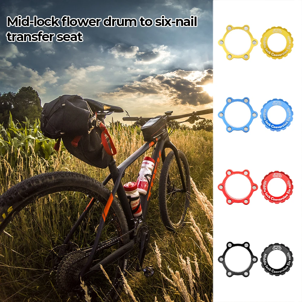Bicycle Centerlock To 6-Hole Adapter Mountain Bike Hub Center Lock Conversion 6 Bolt Disc Brake Rotor
Bicycle Centerlock To 6-Hole Adapter Mountain Bike Hub Center Lock Conversion 6 Bolt Disc Brake Rotor