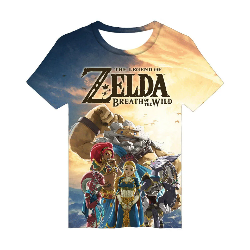 3D T-shirt Men/Women Tshirt 3D Printed Breath of the Wild Boys/ Girls T Shirt Streetwear Children's Tops Tee
3D T-shirt Men/Women Tshirt 3D Printed Breath of the Wild Boys/ Girls T Shirt Streetwear Children's Tops Tee