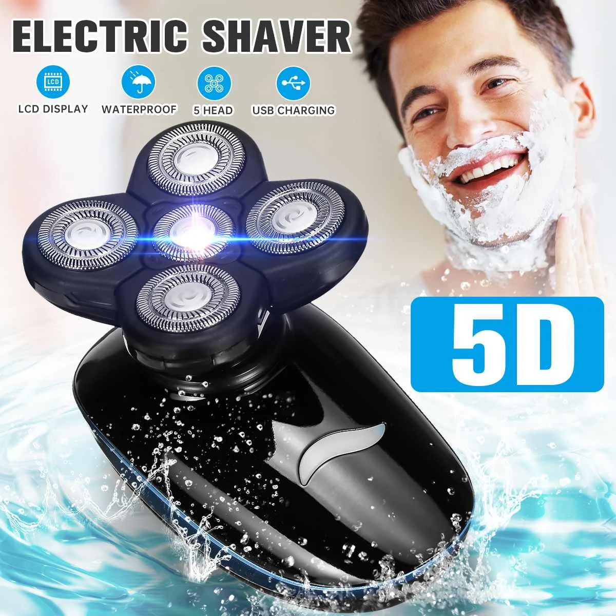 Multifunctional Grooming kit Electric Shaver Wet Dry For Men Electric Razor Rechargeable Bald Head Shaving Machine Beard Trimmer
Multifunctional Grooming kit Electric Shaver Wet Dry For Men Electric Razor Rechargeable Bald Head Shaving Machine Beard Trimmer