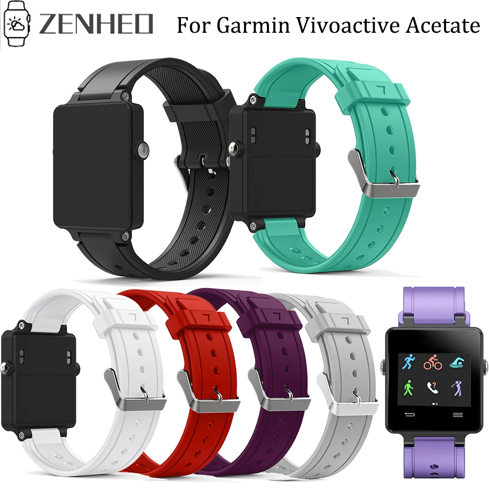 Silicone Watchband For Garmin Vivoactive Acetate Watch Band Strap Replacement Bracelet For Garmin Vivoactive Acetate Strap
Silicone Watchband For Garmin Vivoactive Acetate Watch Band Strap Replacement Bracelet For Garmin Vivoactive Acetate Strap