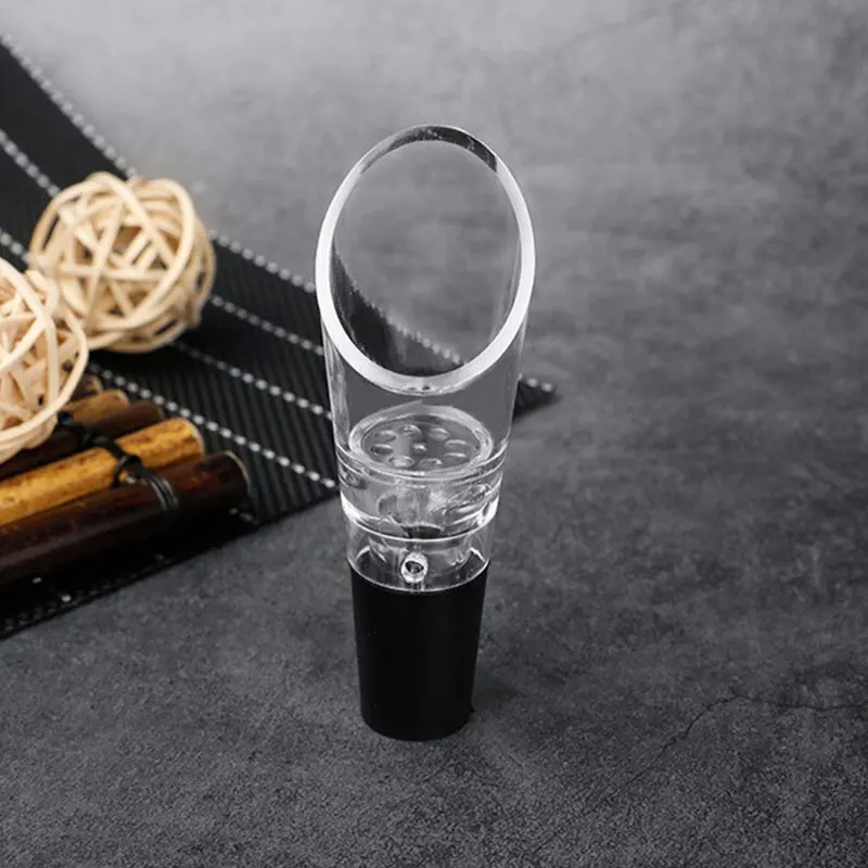 1pc Wine Aerator Mini Red Wine Aerator Quick 360 degrees Rotating Wine Pourer Decanter Cap for Bottles Bar Accessories
1pc Wine Aerator Mini Red Wine Aerator Quick 360 degrees Rotating Wine Pourer Decanter Cap for Bottles Bar Accessories