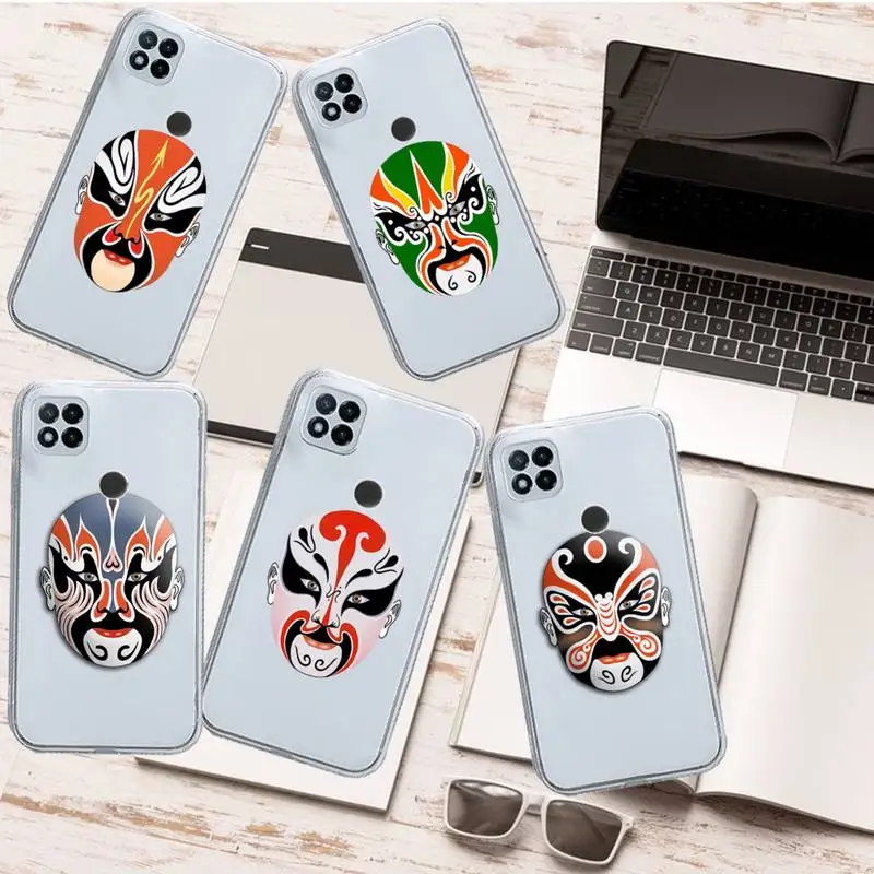 Peking Opera Face drama Phone Case Transparent for Xiaomi redmi note 8 9 10 11 t lite pro ultra mix 4 k40
Peking Opera Face drama Phone Case Transparent for Xiaomi redmi note 8 9 10 11 t lite pro ultra mix 4 k40