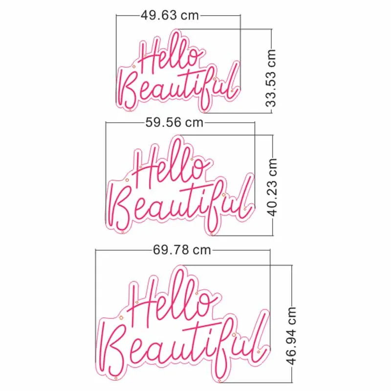Custom Led Aesthetic Hello Beautiful Flex Light Sign For Home Room Wall Decor Kawaii Anime Cute Bedroom Decoration Mural Outdoor
Custom Led Aesthetic Hello Beautiful Flex Light Sign For Home Room Wall Decor Kawaii Anime Cute Bedroom Decoration Mural Outdoor