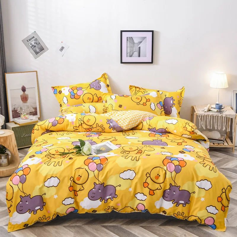 Желтый рисунок с героями мультфильмов, 220x240 пододеяльник с наволочкой, одиночный двуспальный комплект постельного белья, 200x200/150x200quilt
Желтый рисунок с героями мультфильмов, 220x240 пододеяльник с наволочкой, одиночный двуспальный комплект постельного белья, 200x200/150x200quilt