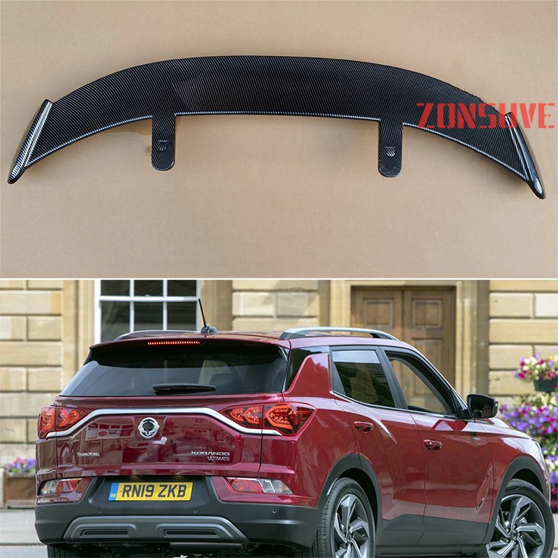 Подходит для 2019-2021 Ssangyong Korando, спойлер из АБС-пластика, углеродного волокна, вид хэтчбека, внедорожника, крыши, заднего крыла, корпуса, комплек... 
Подходит для 2019-2021 Ssangyong Korando, спойлер из АБС-пластика, углеродного волокна, вид хэтчбека, внедорожника, крыши, заднего крыла, корпуса, комплек...