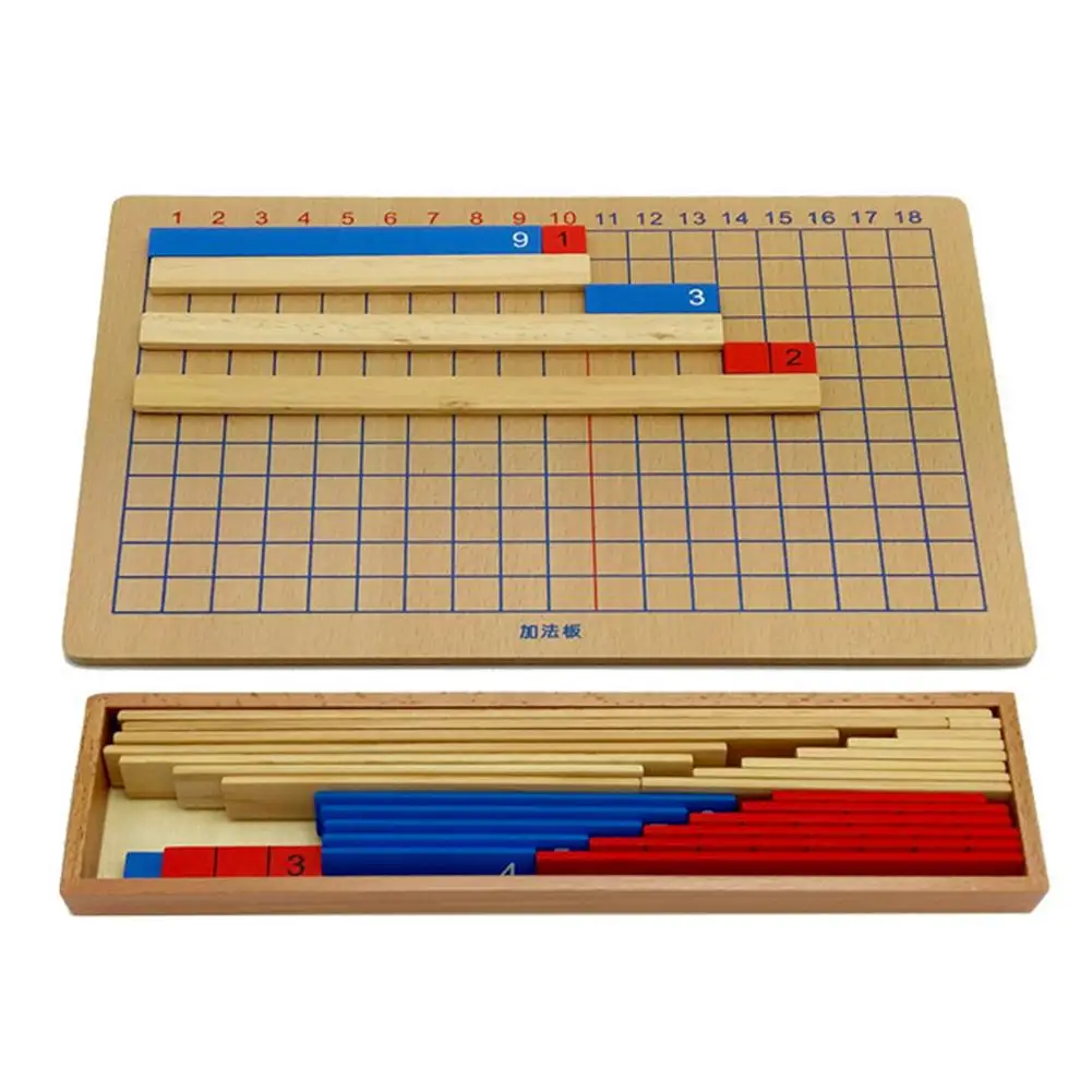 Wooden Montessori Math Addition Subtraction Toy Math Game Toy Kids Children Early Educational Toys
Wooden Montessori Math Addition Subtraction Toy Math Game Toy Kids Children Early Educational Toys